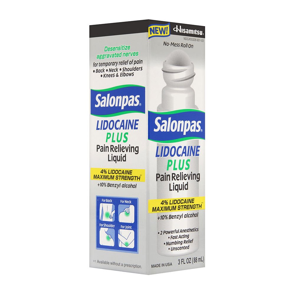 salonpas with lidocaine